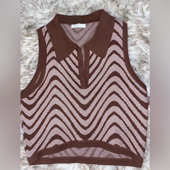 Crop retro sweater - Picture 1 of 3